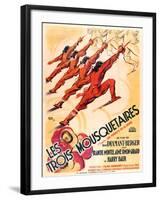 THREE MUSKETEERS (aka LES TROIS MOUSQUETAIRES)-null-Framed Art Print