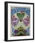 Three Mysterious Women Float Above the Hill-Harry Clarke-Framed Photographic Print