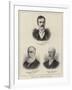 Three New Colonial Governors-null-Framed Giclee Print