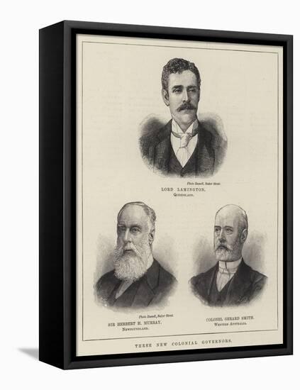 Three New Colonial Governors-null-Framed Stretched Canvas