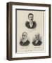 Three New Colonial Governors-null-Framed Giclee Print