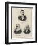 Three New Colonial Governors-null-Framed Giclee Print