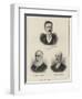 Three New Colonial Governors-null-Framed Giclee Print