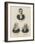 Three New Colonial Governors-null-Framed Giclee Print