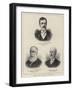 Three New Colonial Governors-null-Framed Giclee Print