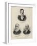 Three New Colonial Governors-null-Framed Giclee Print