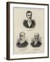 Three New Colonial Governors-null-Framed Giclee Print