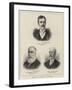 Three New Colonial Governors-null-Framed Giclee Print