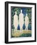 Three Nude Figures, c.1908-Kasimir Malevich-Framed Giclee Print