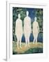 Three Nude Figures, c.1908-Kasimir Malevich-Framed Giclee Print