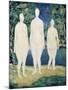 Three Nude Figures, c.1908-Kasimir Malevich-Mounted Giclee Print