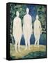 Three Nude Figures, c.1908-Kasimir Malevich-Framed Stretched Canvas