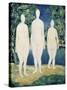 Three Nude Figures, c.1908-Kasimir Malevich-Stretched Canvas