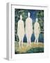 Three Nude Figures, c.1908-Kasimir Malevich-Framed Giclee Print