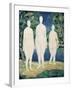 Three Nude Figures, c.1908-Kasimir Malevich-Framed Giclee Print