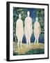 Three Nude Figures, c.1908-Kasimir Malevich-Framed Giclee Print