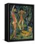 Three Nude Figures in Wood, 1911-Otto Mueller-Framed Stretched Canvas
