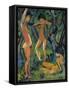 Three Nude Figures in Wood, 1911-Otto Mueller-Framed Stretched Canvas