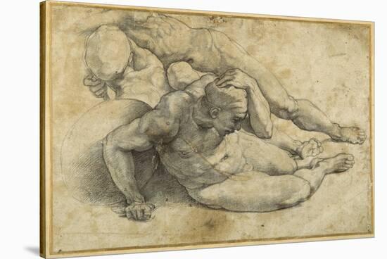 Three Nudes in Attitudes of Terror-Raphael-Stretched Canvas