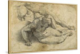 Three Nudes in Attitudes of Terror-Raphael-Stretched Canvas