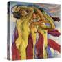 Three Nudes-Koloman Moser-Stretched Canvas