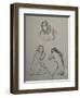 Three Nudes-Nobu Haihara-Framed Giclee Print