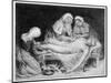 Three Nurses Tending a Wounded Soldier, 1915-Anna Lea Merritt-Mounted Giclee Print