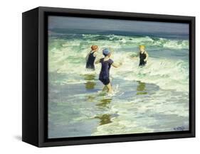 Three of a Kind-Edward Henry Potthast-Framed Stretched Canvas