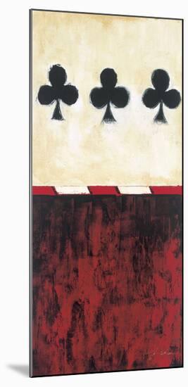 Three of Clubs-Elizabeth Jardine-Mounted Giclee Print