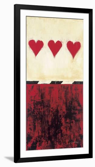 Three of Hearts-Elizabeth Jardine-Framed Giclee Print