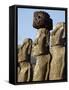 Three of the Fifteen Huge Moai Statues, Ahu Tongariki, Easter Island, Chile-De Mann Jean-Pierre-Framed Stretched Canvas