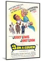 Three on a Couch - Movie Poster Reproduction-null-Mounted Photo