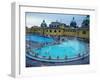 Three Outdoor Naturally Heated Pools and Several Indoor Pools at Szechenyi Baths, Budapest, Hungary-David Greedy-Framed Premium Photographic Print