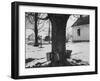 Three Pails Laying Against the Tree for Catching Maple Being Tapped in the Catskill Mt. Region-Richard Meek-Framed Photographic Print