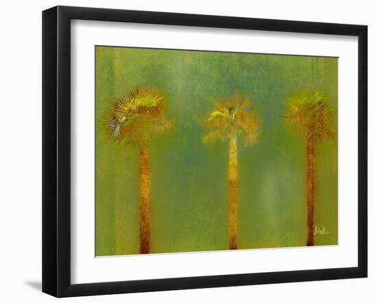 Three Palms II-Patricia Pinto-Framed Art Print