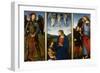 Three Panels from an Altarpiece, Certosa, C. 1500-Perugino-Framed Giclee Print