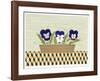 Three Pansies-Mary Faulconer-Framed Limited Edition