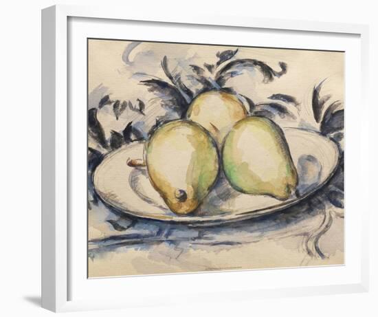 Three Pears, 1888-90-Paul Cézanne-Framed Art Print