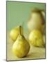 Three Pears, a Jug Behind-Michael Paul-Mounted Photographic Print