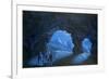 Three People in a Cave in the Mountains, 1825-George Sand-Framed Giclee Print