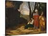 Three Philosophers, 1508-1509-Giorgione-Stretched Canvas