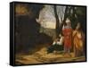 Three Philosophers, 1508-1509-Giorgione-Framed Stretched Canvas