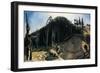 Three Pigs and a Mountain, C.1922-George Wesley Bellows-Framed Giclee Print