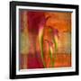 Three Pink Lilies-Robert Cattan-Framed Photographic Print