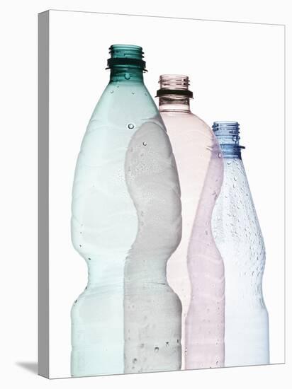 Three Plastic Bottles-Petr Gross-Stretched Canvas
