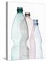 Three Plastic Bottles-Petr Gross-Stretched Canvas