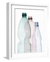 Three Plastic Bottles-Petr Gross-Framed Photographic Print