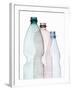 Three Plastic Bottles-Petr Gross-Framed Photographic Print