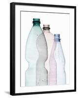 Three Plastic Bottles-Petr Gross-Framed Photographic Print