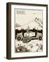 Three Point Turns-William Heath Robinson-Framed Art Print